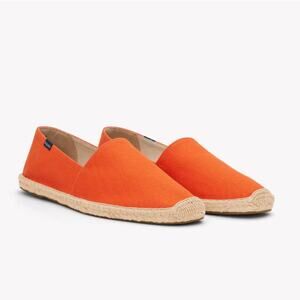 Soludus Men's Flama Orange The Dali Original Espadrille Shoes Size 8-8.5